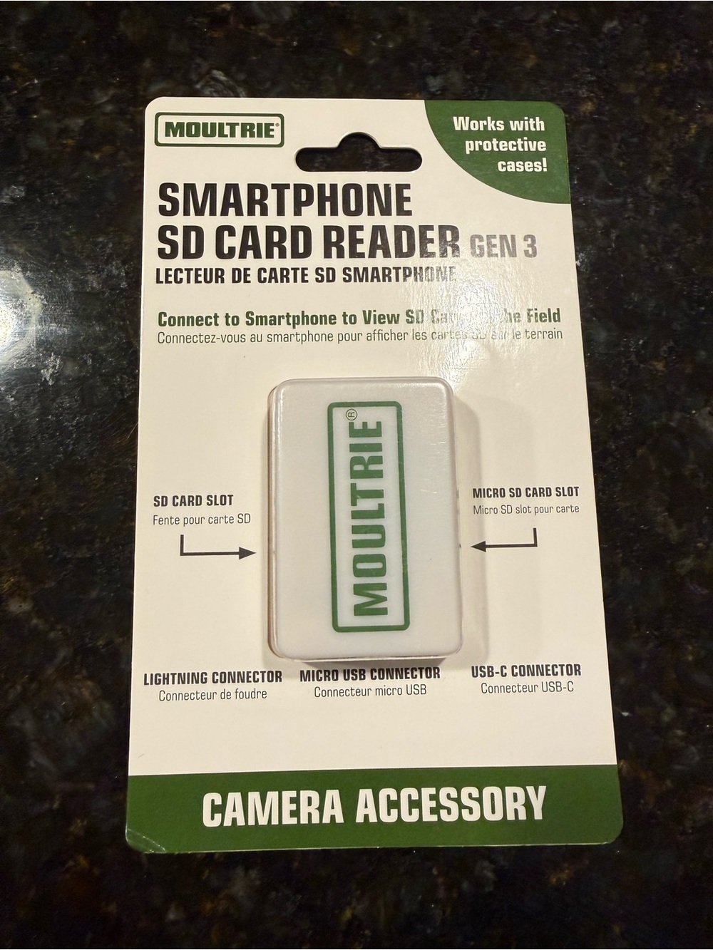 Moultrie Smartphone SD Card Reader Generation 3, model MCA-13488